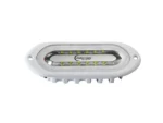 Shadow-Caster SCM-SL Series Flush Mount Spreader Light - White Housing - White/Blue/Red