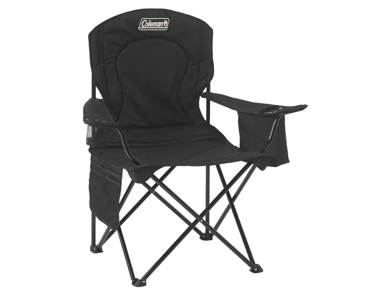 Coleman Cooler Quad Chair - Black
