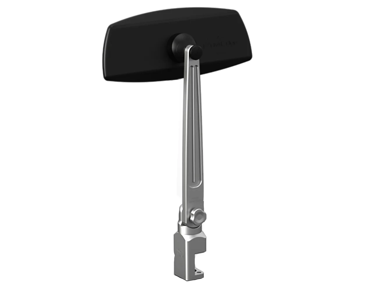 PTM Watersports Pontoon Mirror/Bracket Kit w/VR-100 Pro & PCX-200 (Silver)