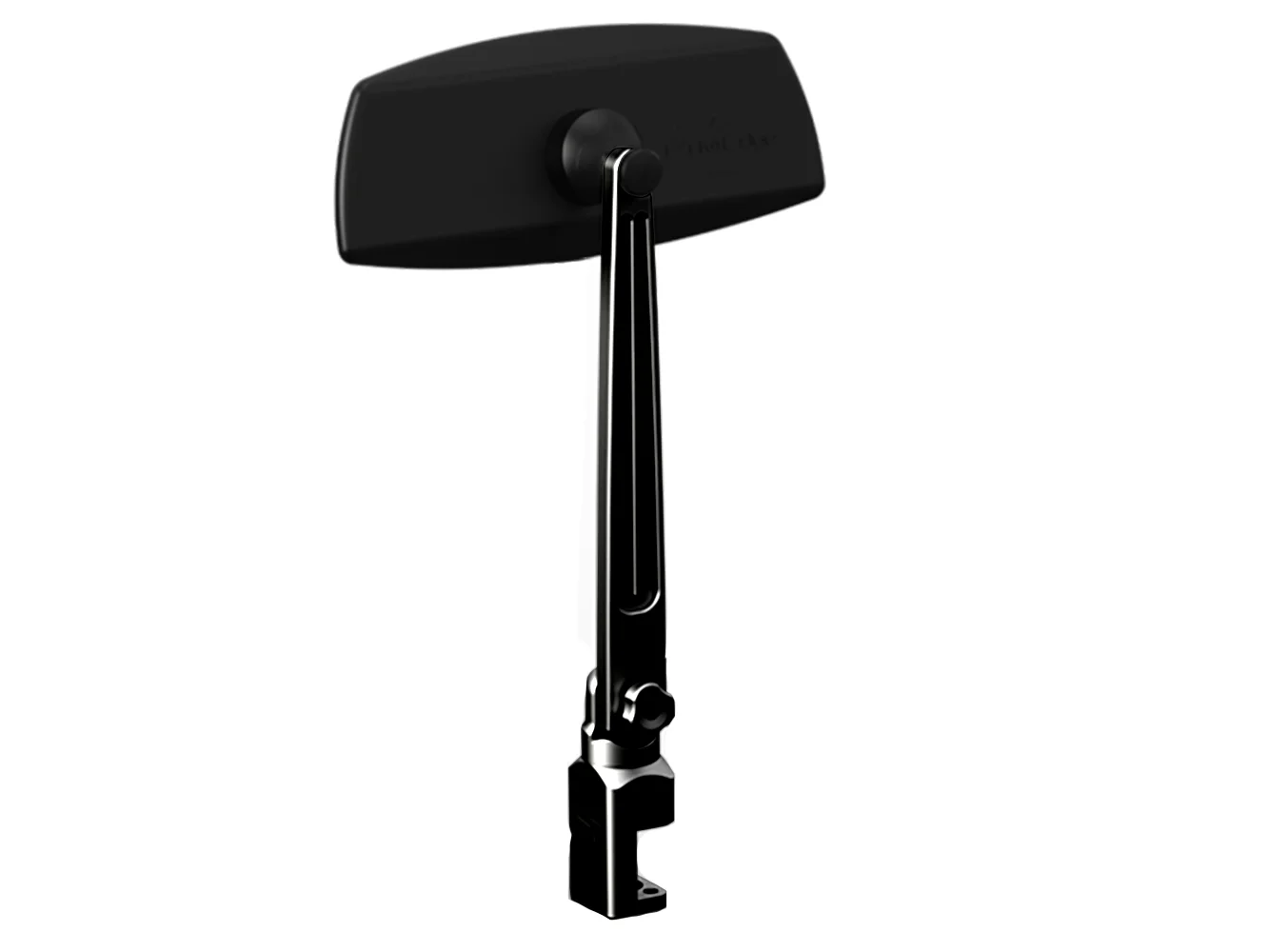 PTM Watersports Pontoon Mirror/Bracket Kit w/VR-100 Pro & PCX-200 (Black)