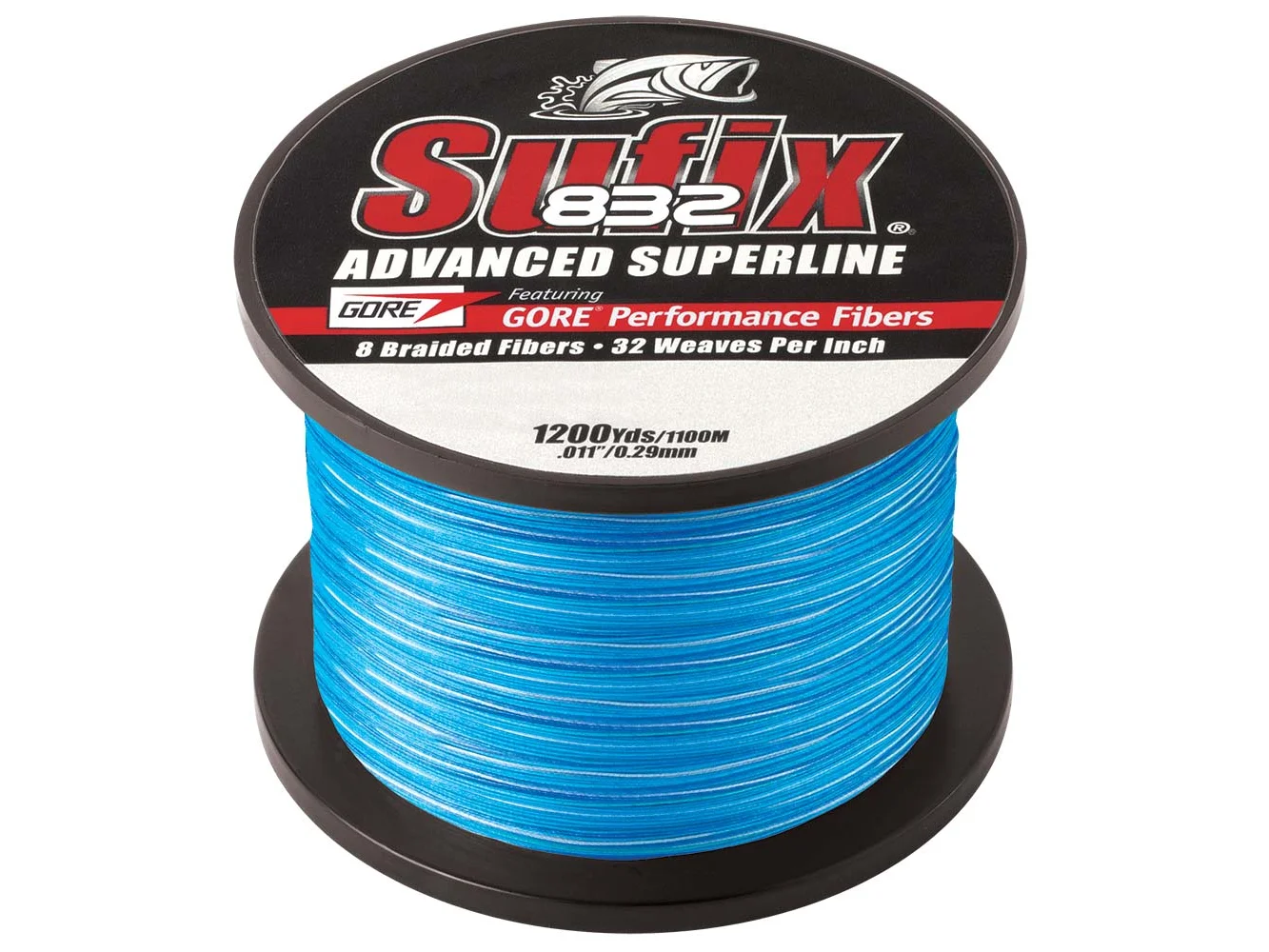 Sufix 832® Advanced Superline® Braid - 20lb - Coastal Camo - 1200 yds