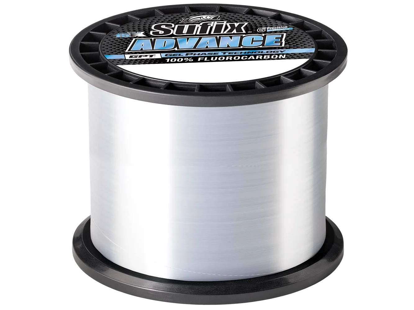 Sufix Advance® Fluorocarbon - 12lb - Clear - 1200 yds