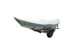 Carver Poly-Flex II Styled-to-Fit Boat Cover f/16' Drift Boats - Grey
