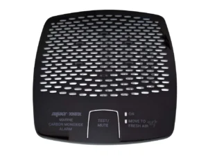 Fireboy-Xintex CO Alarm 12/24V DC w/Interconnect - Black