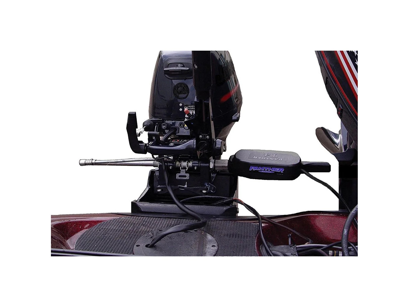 Panther T4 Through Tilt Tube Electro Steer -Saltwater - No Electronics