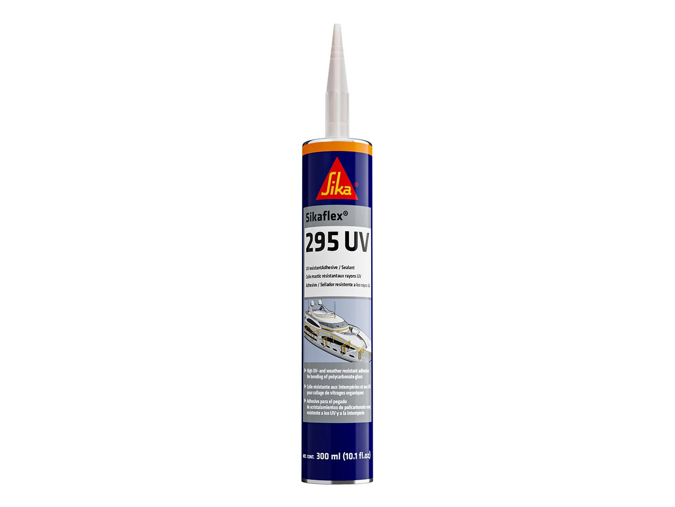 Sika Sikaflex® 295 UV - White - 10oz Tube w/Nozzle