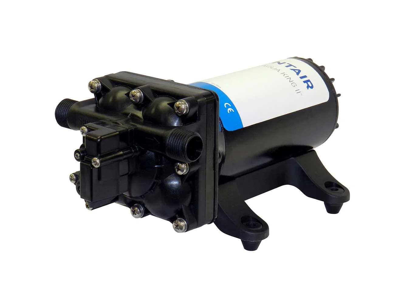 Shurflo by Pentair King II Premium 4.0 24VDC 4.0GPM 55PSI Fresh Water Pressure Pump w/Strainer & Fittings