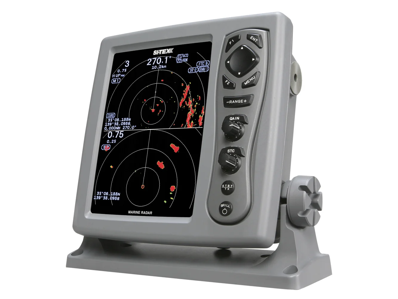 SI-TEX 8.5" Color LCD Radar w/4kW Output - 1/16-36nm Range - 25" Radome