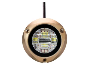 Lumitec Zambezi X2 Surface Mount Underwater Light - White & Blue