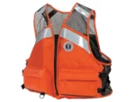 Mustang Industrial Mesh Vest - Orange - Small/Medium