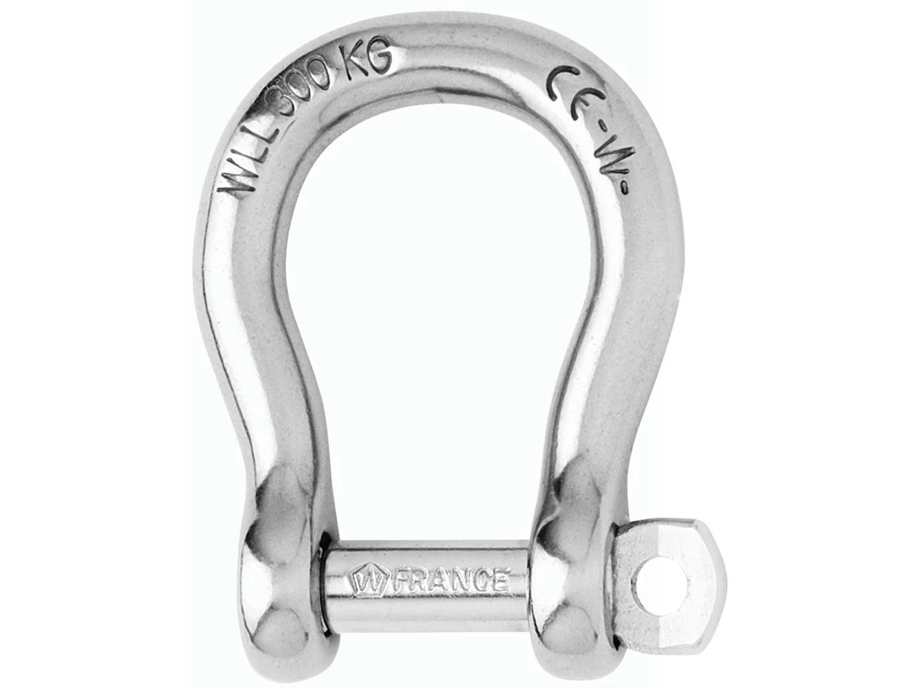 Wichard Self-Locking Bow Shackle - Diameter 12mm - 15/32"