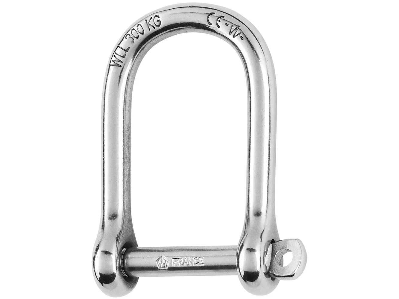Wichard Self-Locking Large Shackle - Diameter 5mm - 3/16"