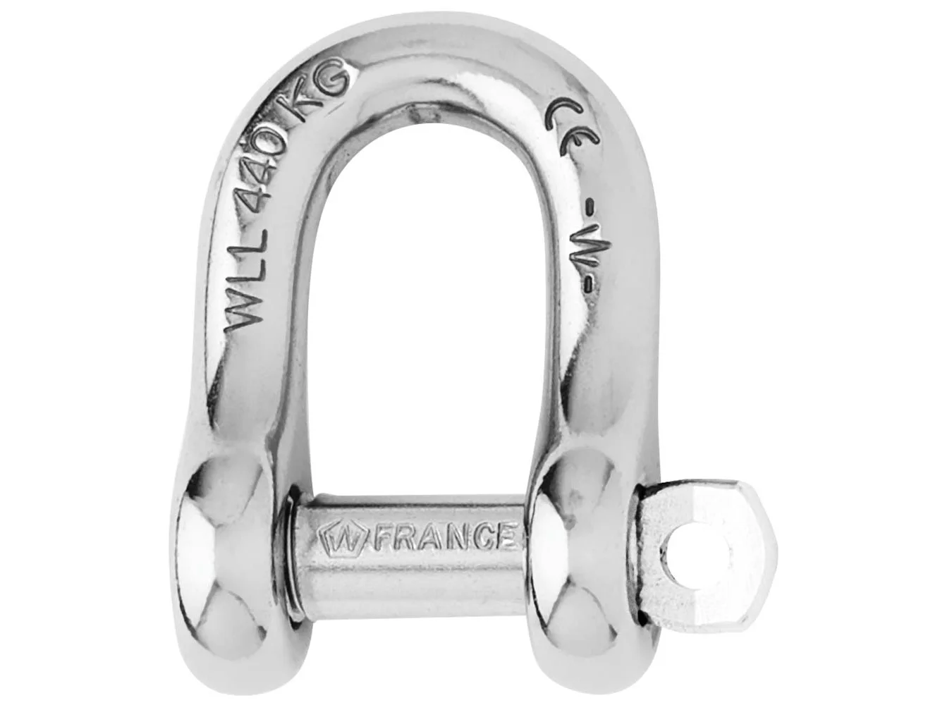Wichard Captive Pin D Shackle - Diameter 12mm - 15/32"