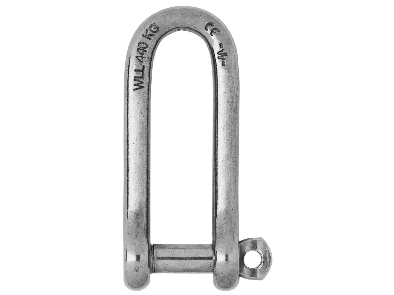 Wichard Captive Pin Long D Shackle - Diameter 10mm - 13/32"