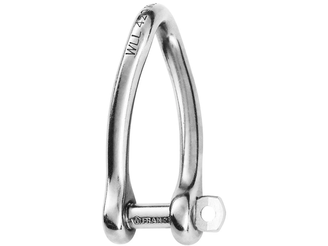 Wichard Captive Pin Twisted Shackle - Diameter 5mm - 3/16"