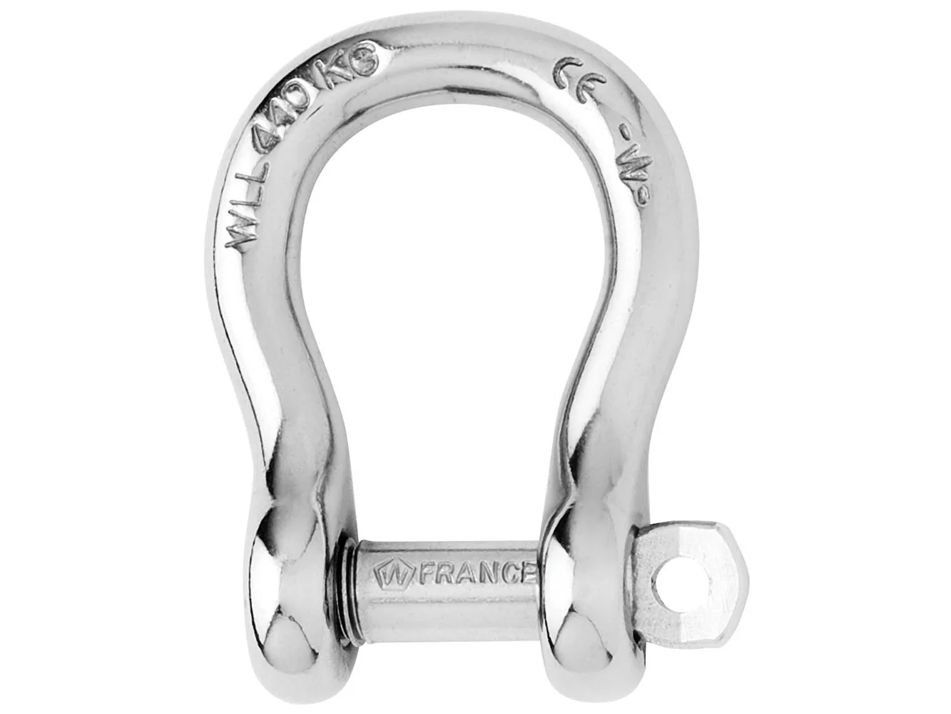Wichard Captive Pin Bow Shackle - Diameter 8mm - 5/16"