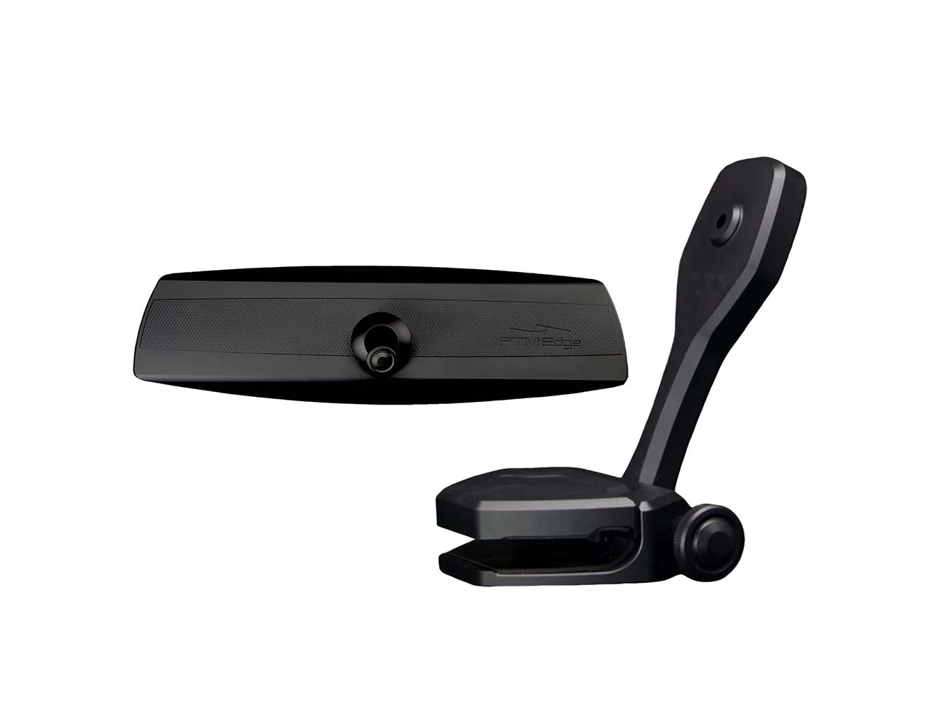 PTM Watersports Mirror/Bracket Kit w/VR-140 Elite Mirror & ZXR-360 (Black)