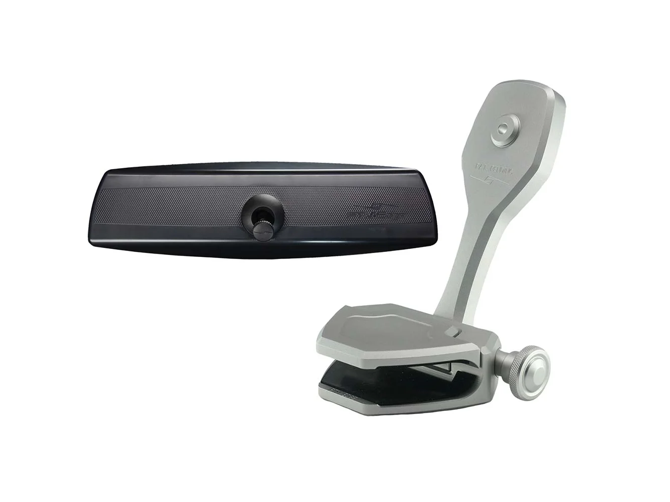 PTM Watersports Mirror/Bracket Kit w/VR-140 PRO Mirror & ZXR-300 (Silver)