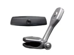 PTM Watersports Mirror/Bracket Kit w/VR-140 PRO Mirror & ZXR-320 (Silver)