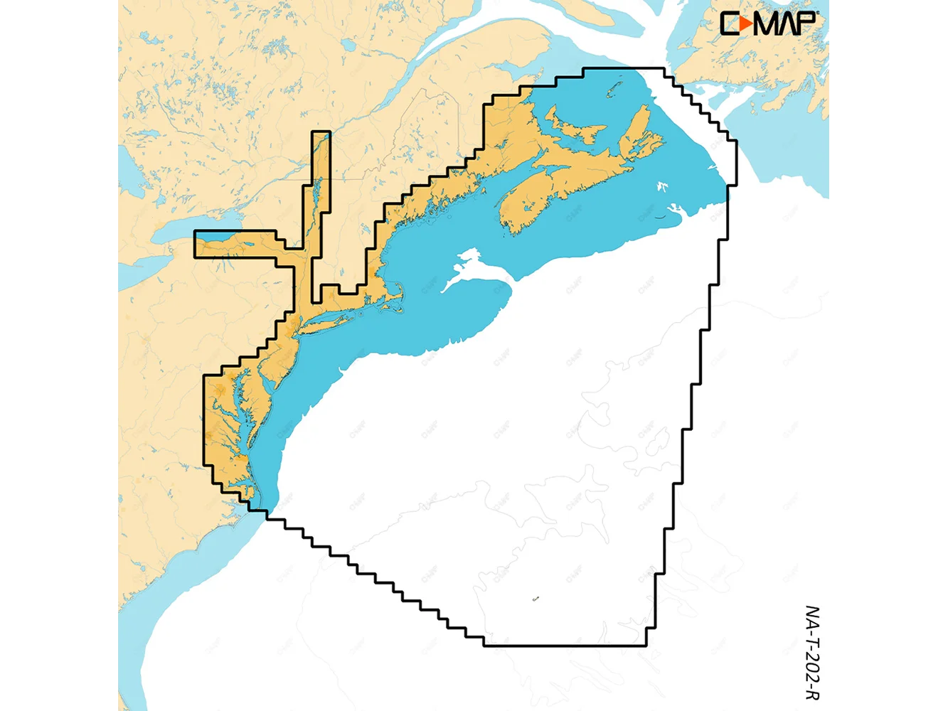 C-MAP REVEAL™ X - Nova Scotia to the Chesapeake Bay