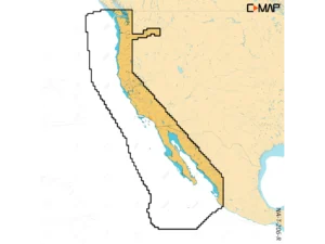 C-MAP REVEAL&trade; X - U.S. West Coat & Baja California