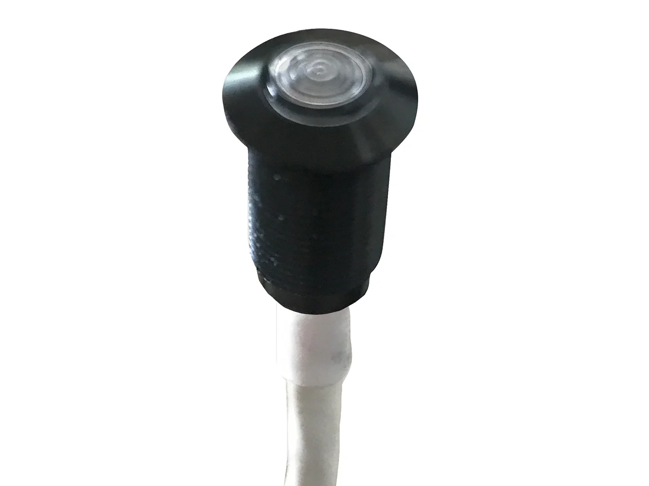 Shadow-Caster Round Accent Light RGB Black Anodized Aluminum Housing