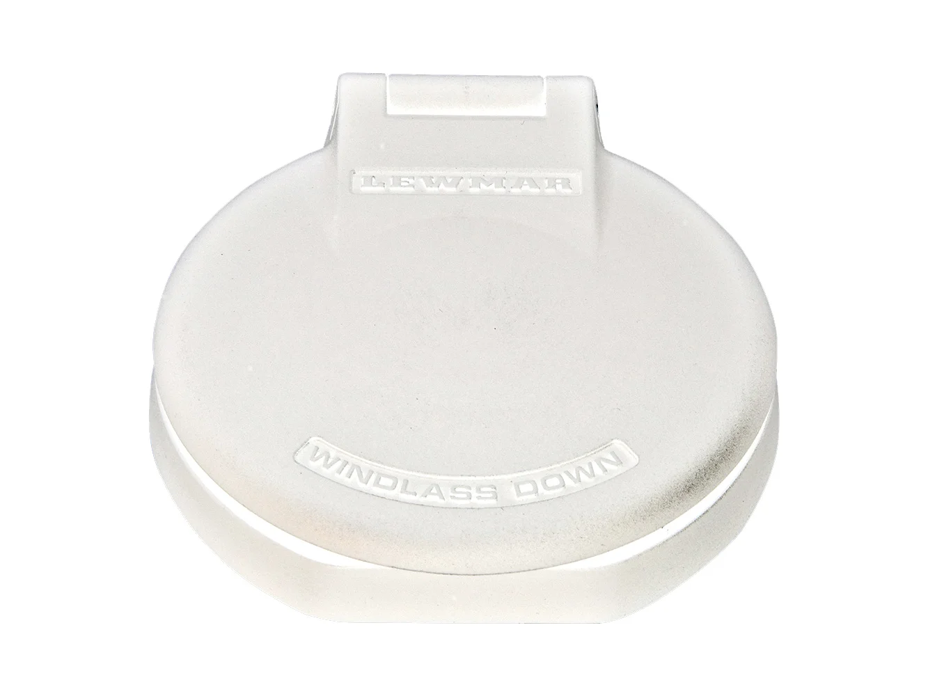 Lewmar Deck Foot Switch - Windlass Down - White Plastic