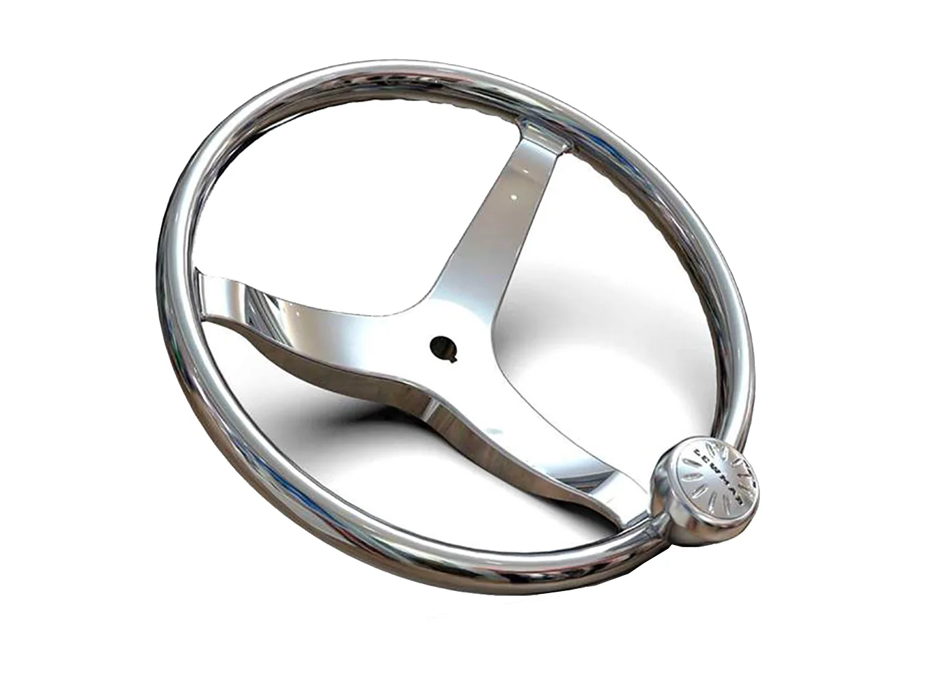 Lewmar 3 Spoke 13.5" Steering Wheel w/Power-Grip Knob