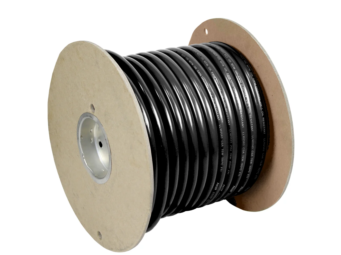 Pacer Black 1/0 AWG Battery Cable - 100'