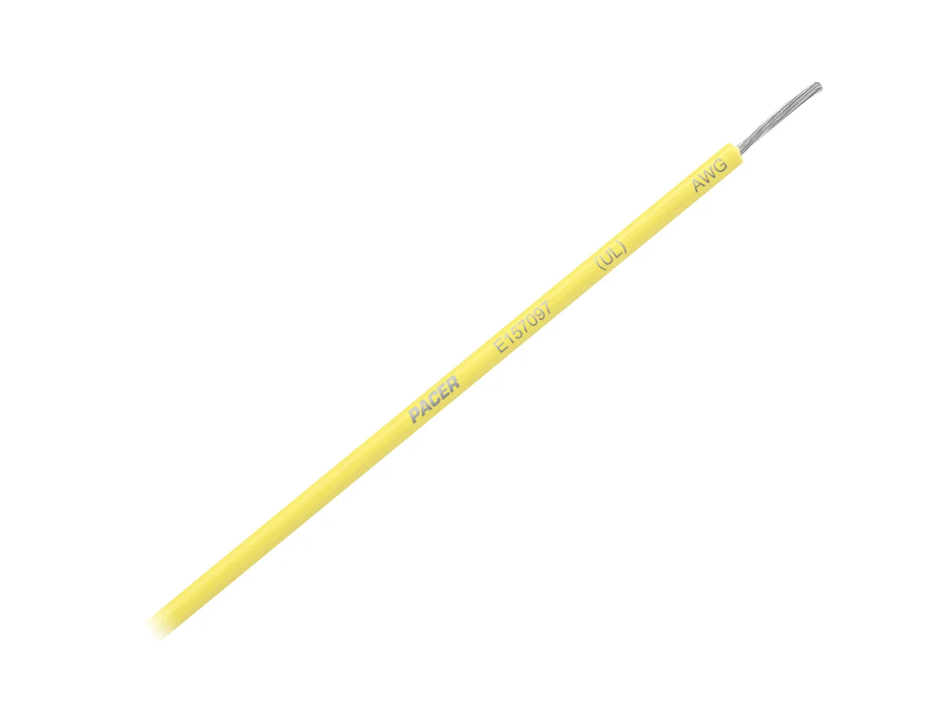 Pacer Yellow 12 AWG Primary Wire - 25'