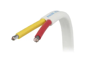 Pacer 16/2 AWG Safety Duplex Cable - Flat Cable - Red/Yellow - 100'