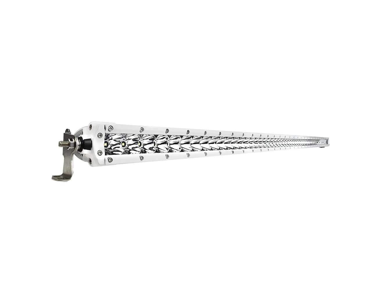 Black Oak Pro Series 3.0 Single Row 50" LED Light Bar - Combo Optics - White Housing