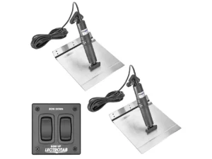 Lectrotab XKA Aluminum Alloy Trim Tab Kit w/Rocker Switch - 12 x 24