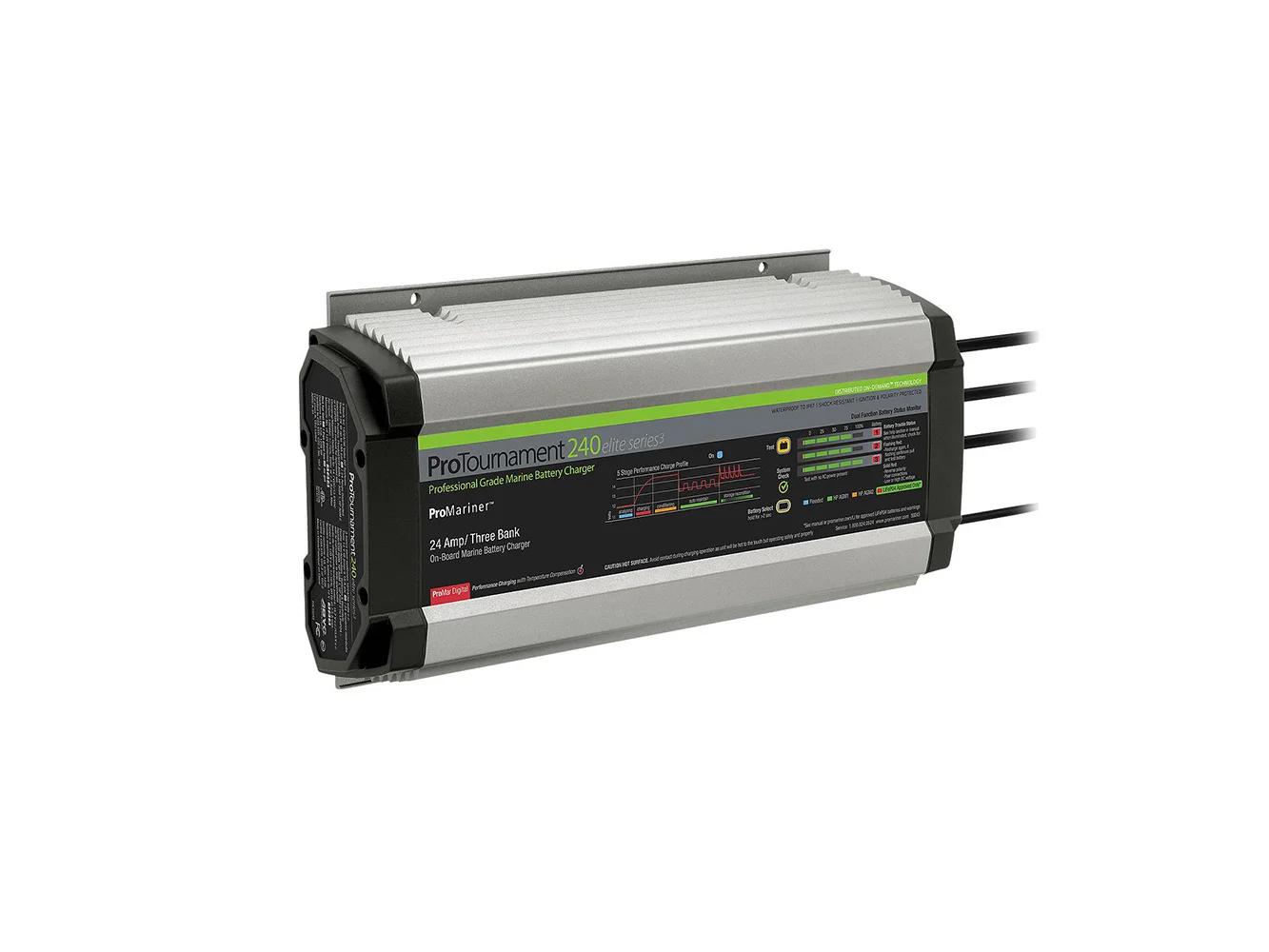 ProMariner ProTournament 240 Elite Series3 3-Bank On-Board Marine Battery Charger