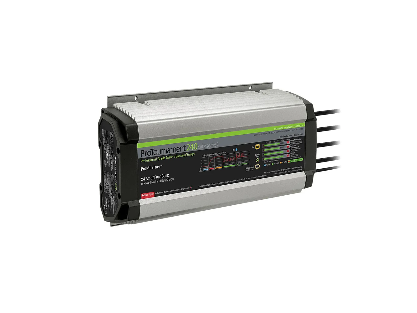 ProMariner ProTournament 240 Elite Series3 4-Bank On-Board Marine Battery Charger