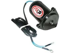ARCO Marine Replacement Outboard Tilt Trim Motor - Yamaha, 2-Wire, 3 Bolt, Flat Blade Shaft