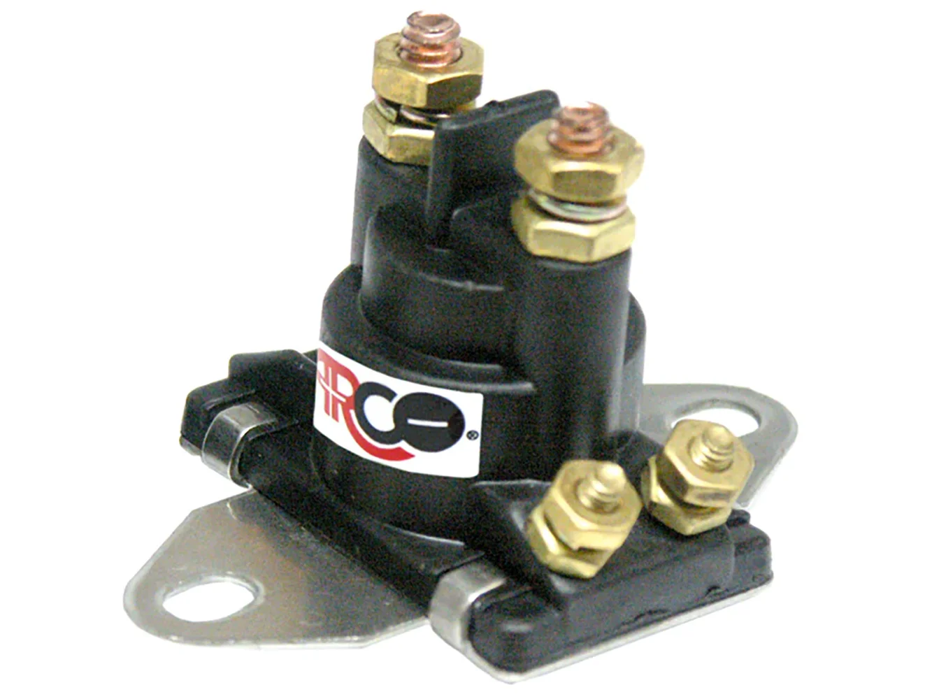 ARCO Marine Current Model Outboard Solenoid w/Flat Isolated Base