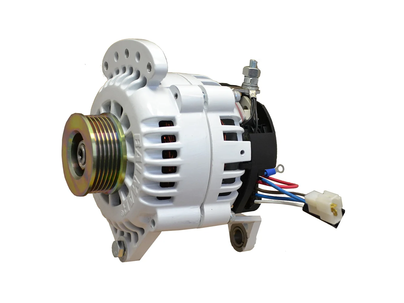 Balmar Alternator 120 AMP 12V 4" Dual Foot Saddle K6 Pulley w/Isolated Ground