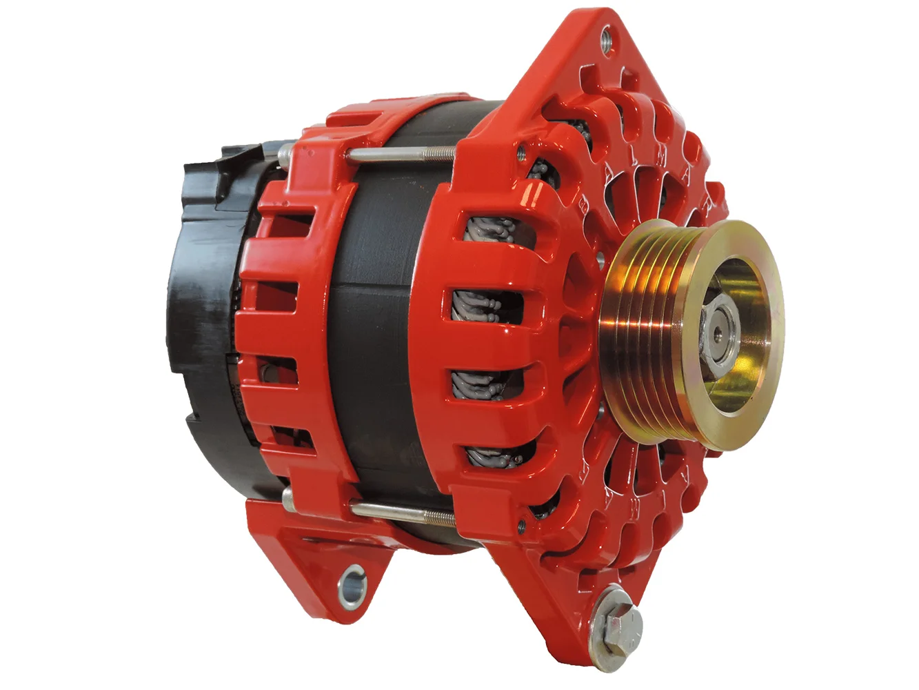 Balmar Alternator 250 AMP 12V 3.15" Dual Foot Saddle K6 Pulley