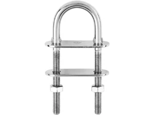 Wichard U-Bolt Pad Eye - 8mm Diameter - 5/16" - 80mm Length - 3-5/32"