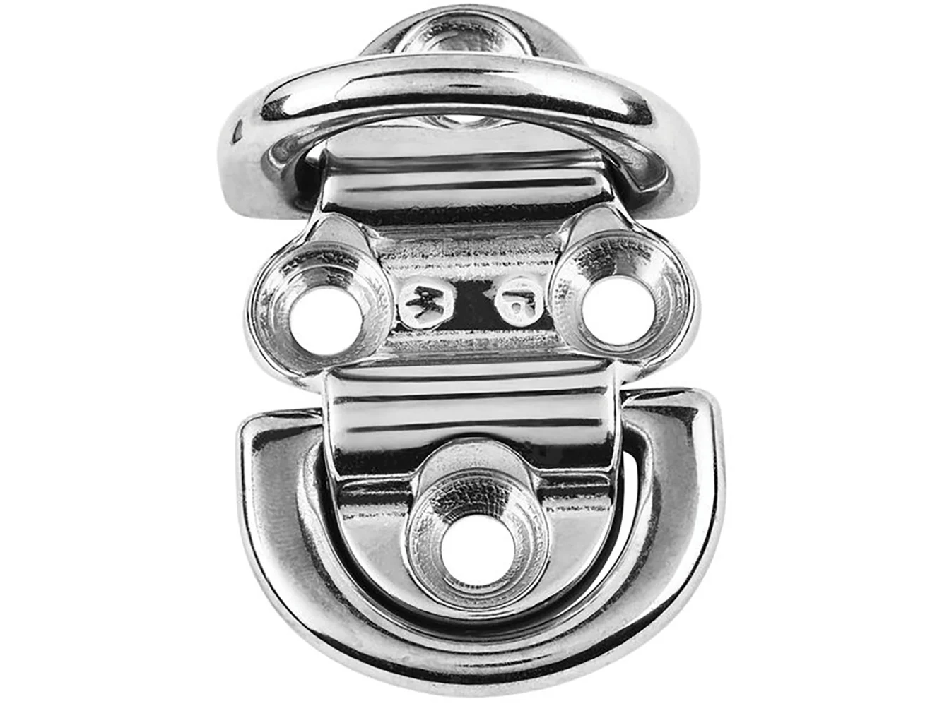 Wichard Double Folding Pad Eye - 10mm Diameter - 25/64"