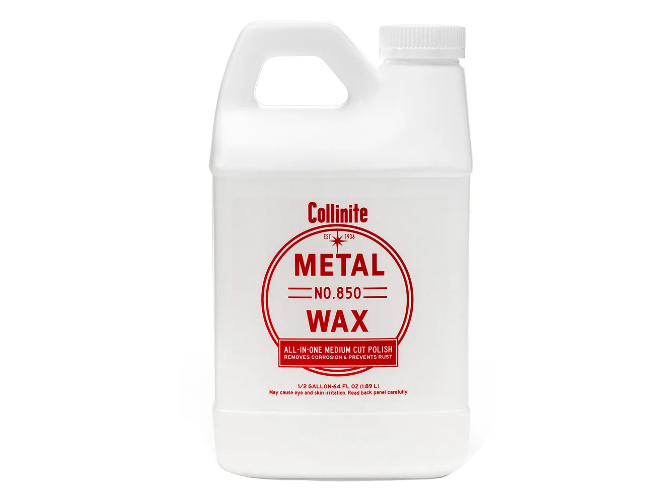 Collinite 850 Metal Wax - Medium Cut Polish - 64oz