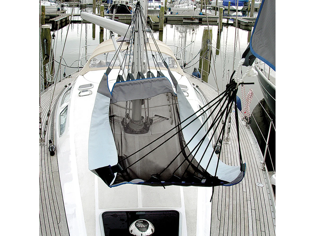 Blue Performance Hammock w/Forestay Suspension
