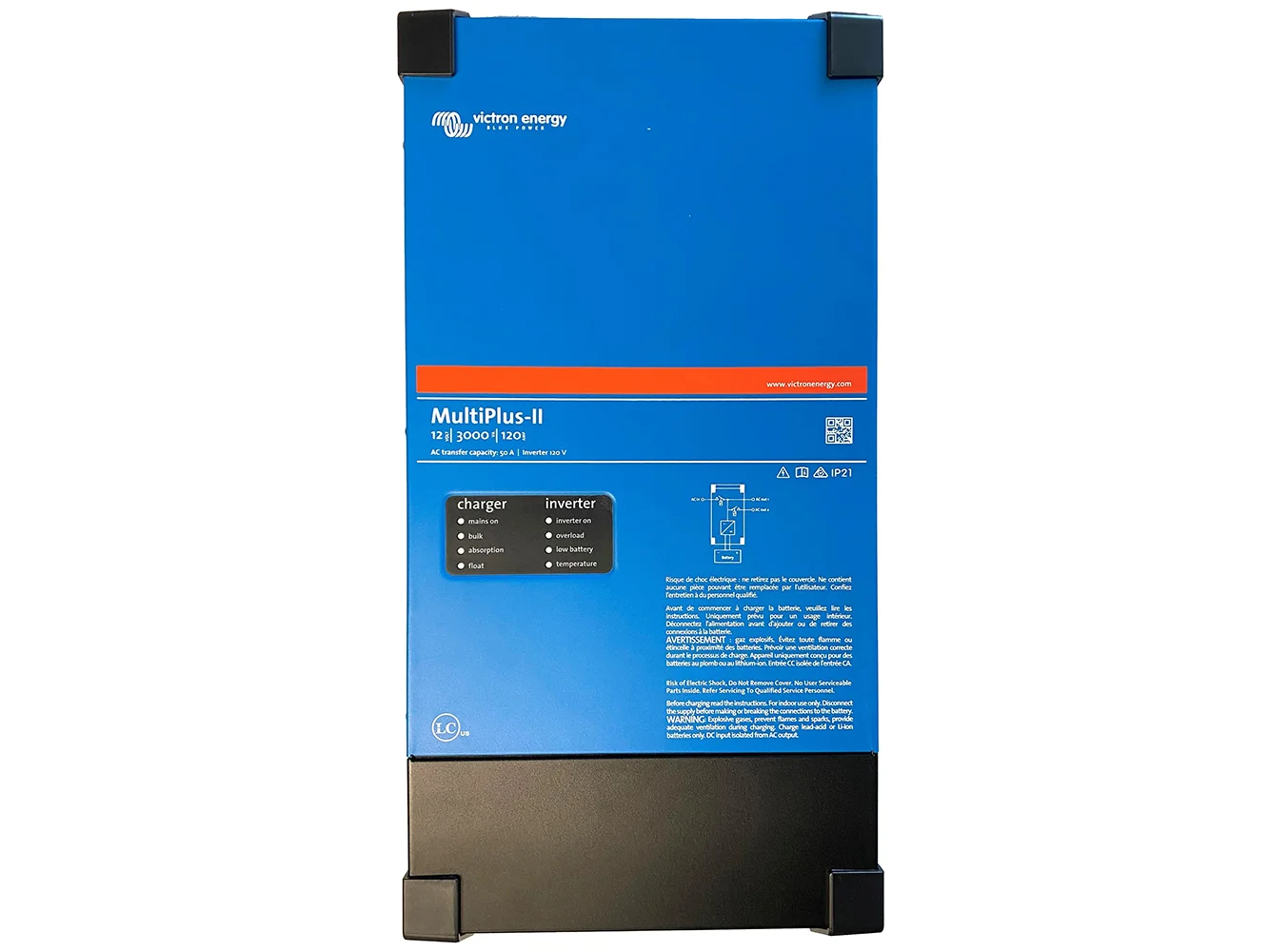 Victron MultiPlus-II 12/3000 - 120-50 - 120V - UL Approved
