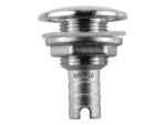 Attwood Stainless Steel Thru-Hull Short Straight Barbed - 3/4" Inner Diameter