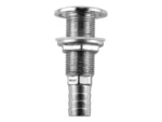 Attwood Stainless Steel Thru-Hull Standard Straight Barbed - 5/8" Inner Diameter