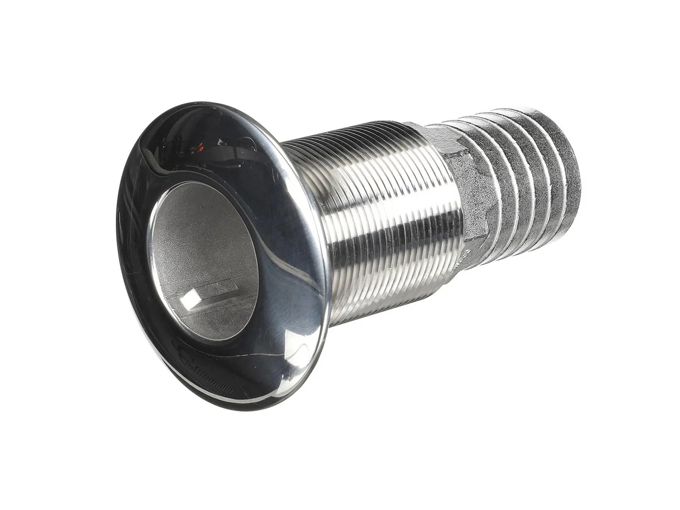 Attwood Stainless Steel Thru-Hull Standard Straight Barbed - 1-1/2" Inner Diameter