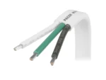 Pacer 16/3 AWG Triplex Cable - Black/Green/White - Sold By The Foot