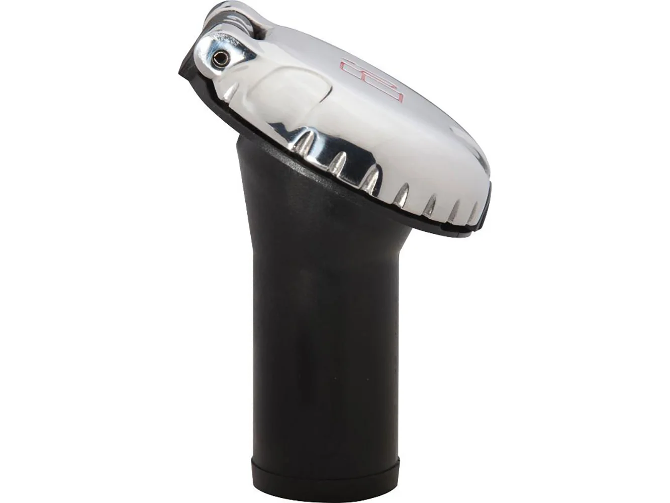 Attwood Deck Fill f/Carbon Canister System - Angled Body & Scalloped Stainless Steel Cap