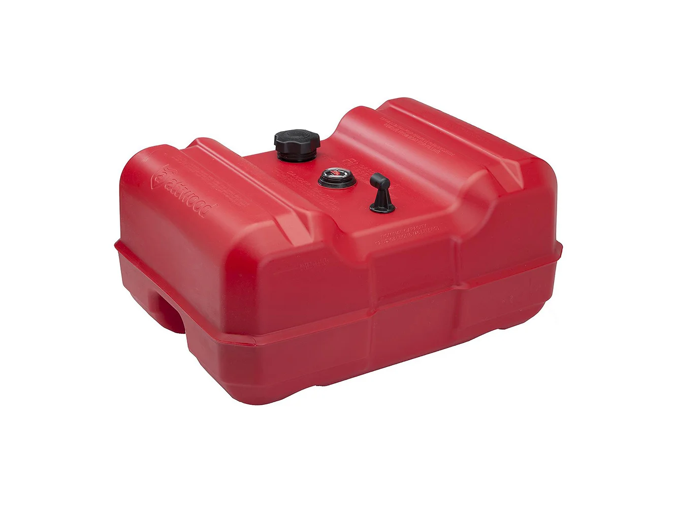 Attwood Portable Low Profile Fuel Tank - 12 Gallon w/Gauge